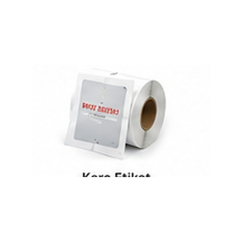Custom cosmetic product labels on a roll