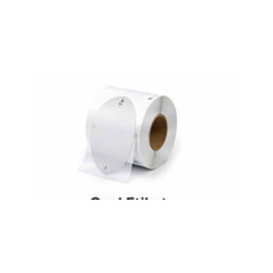 Custom waterproof bottle labels on a roll