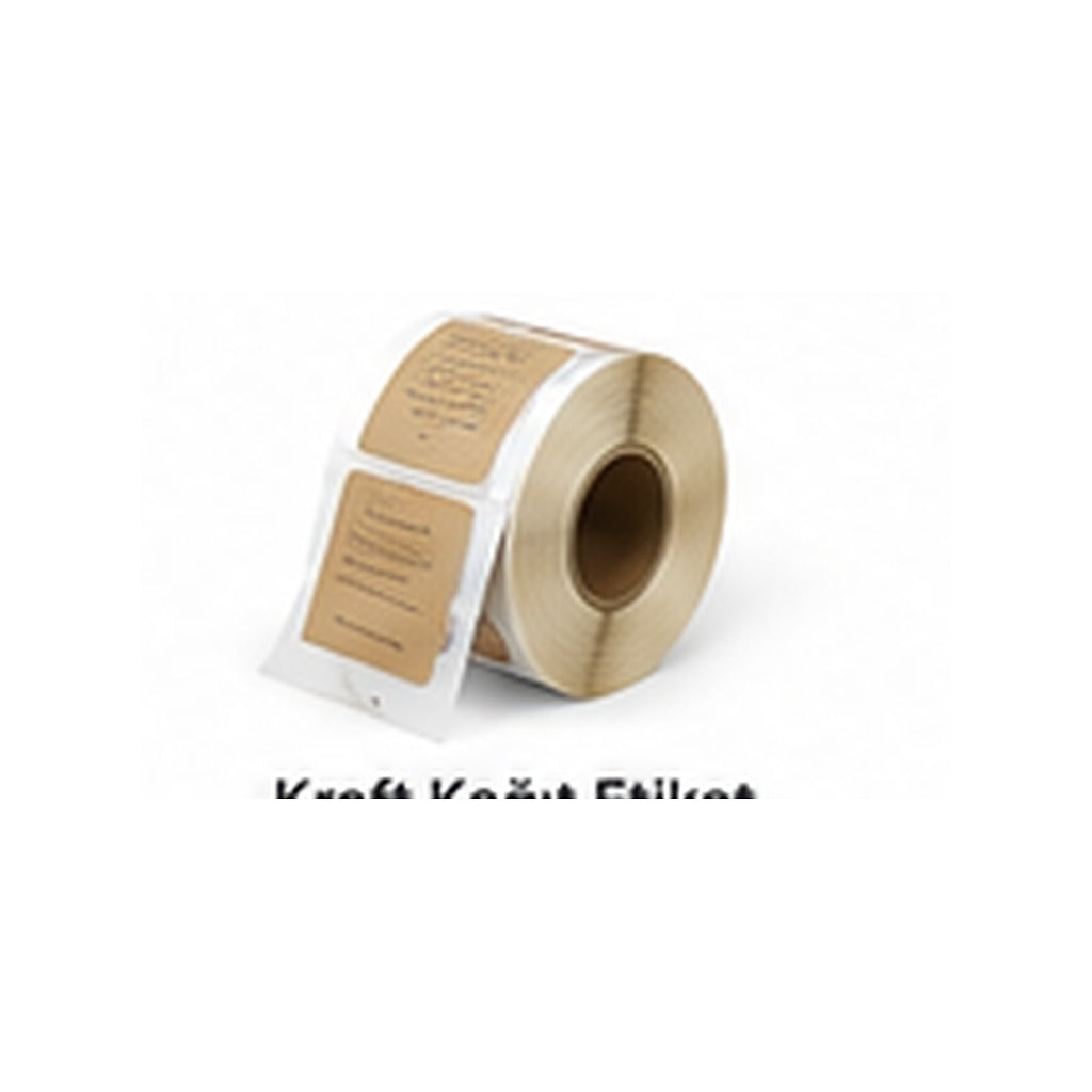 Custom candle jar labels on a roll