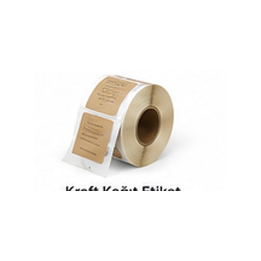 Custom candle jar labels on a roll