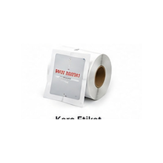 Custom cosmetic product labels on a roll
