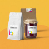 Custom paper roll labels for boxes bags and product packaging